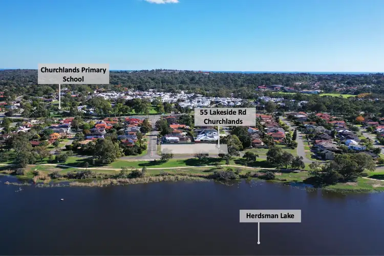 Second view of Homely land listing, 57a Lakeside Road, Churchlands WA 6018