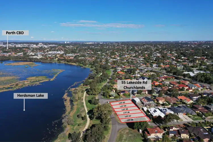Third view of Homely land listing, 57a Lakeside Road, Churchlands WA 6018