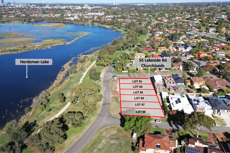 Third view of Homely land listing, 57c Lakeside Road, Churchlands WA 6018