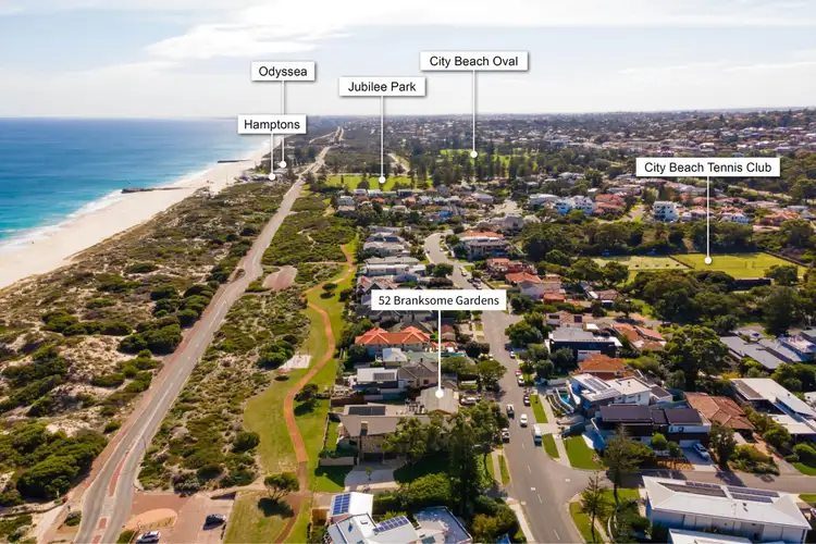 Sixth view of Homely house listing, 52 Branksome Gardens, City Beach WA 6015