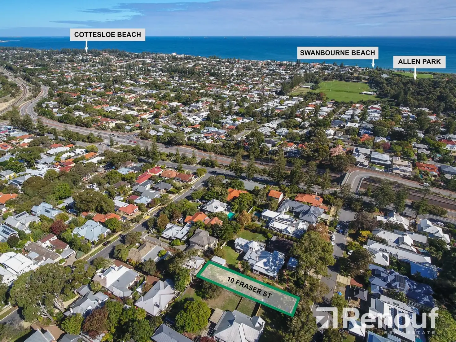 Main view of Homely land listing, 10 Fraser, Swanbourne WA 6010