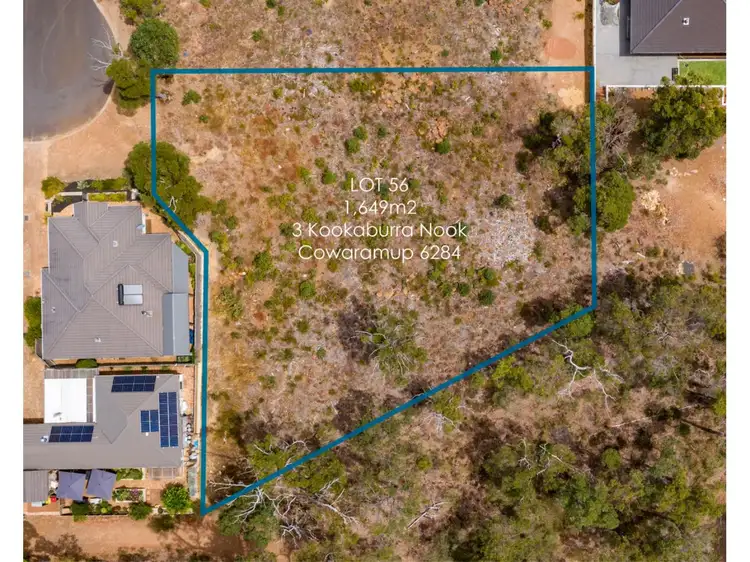 Second view of Homely land listing, 3 Kookaburra Nook, Cowaramup WA 6284