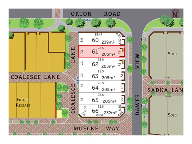 Main view of Homely land listing, Lot 61, Dawes View, Shenton Park WA 6008