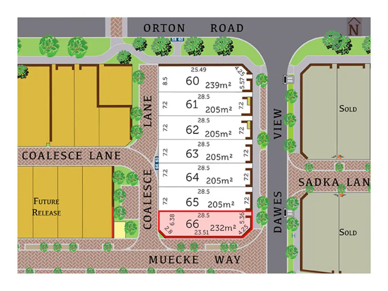 Main view of Homely land listing, Lot 66, Dawes View, Shenton Park WA 6008