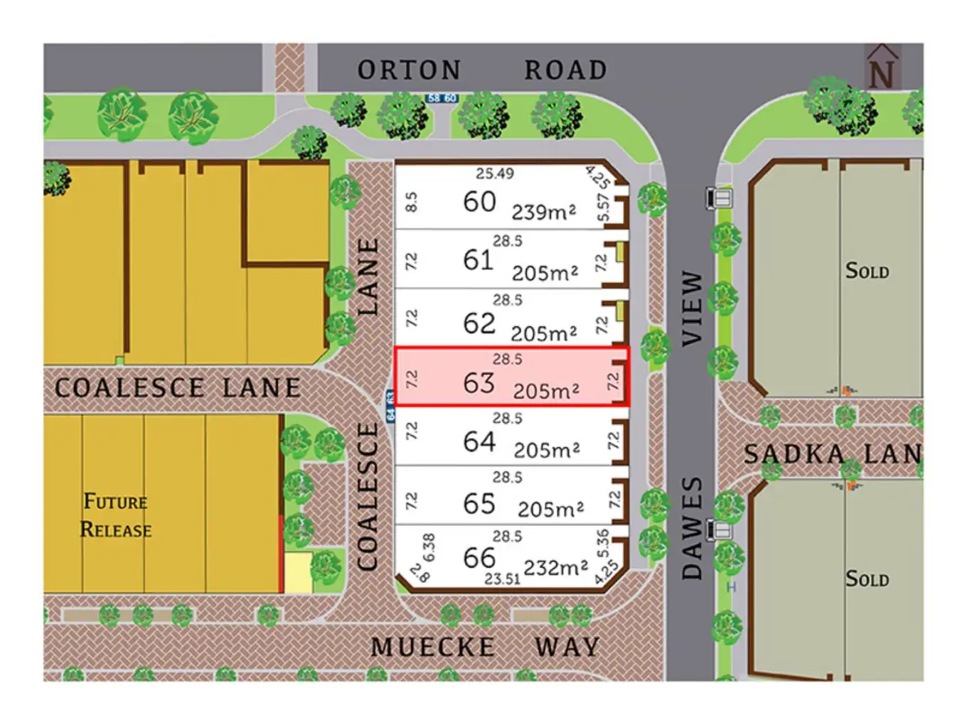 Main view of Homely land listing, Lot 63, Dawes View, Shenton Park WA 6008