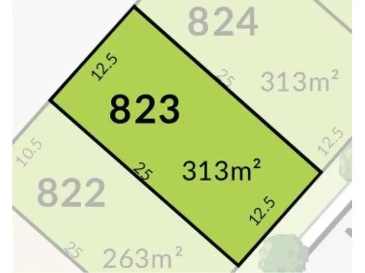 Main view of Homely land listing, Lot 823, Meander Way, Treeby WA 6164