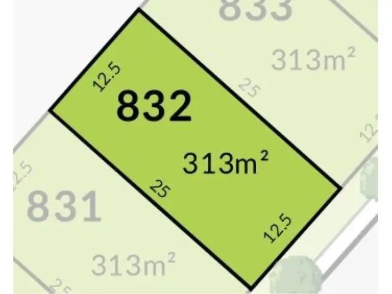 Main view of Homely land listing, Lot 832, Meander Way, Treeby WA 6164