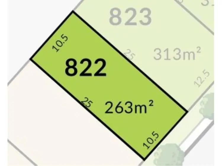 Main view of Homely land listing, Lot 822, Meander Way, Treeby WA 6164
