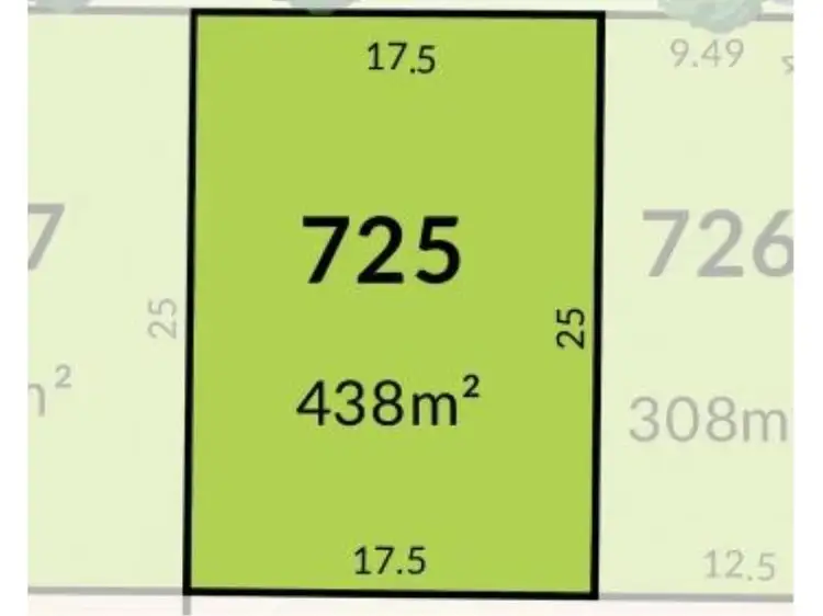 Main view of Homely land listing, Lot 725, Bountiful Way, Treeby WA 6164