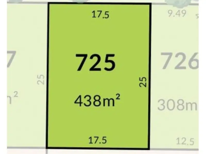 Main view of Homely land listing, Lot 725, Bountiful Way, Treeby WA 6164