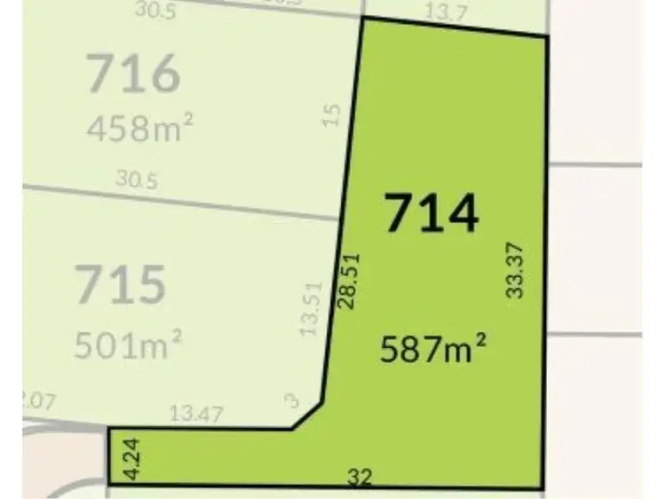 Main view of Homely land listing, Lot 714, Everwell Way, Treeby WA 6164