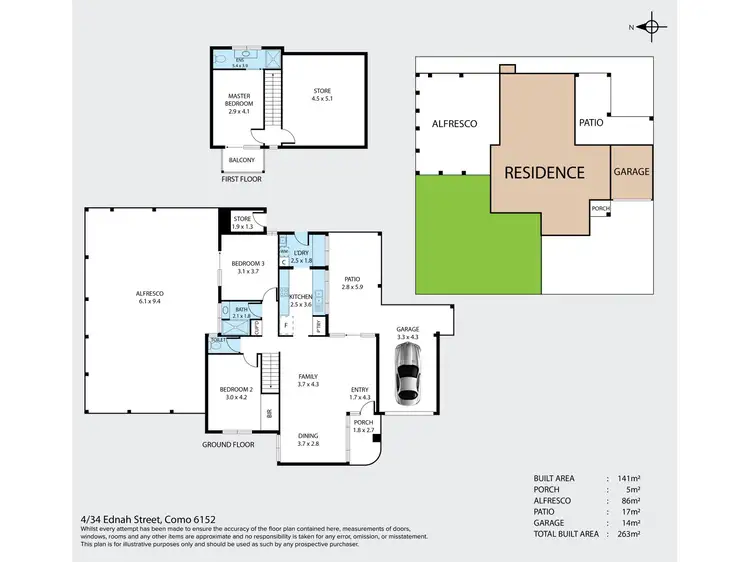 Fourth view of Homely townhouse listing, 4/34 Ednah Street, Como WA 6152