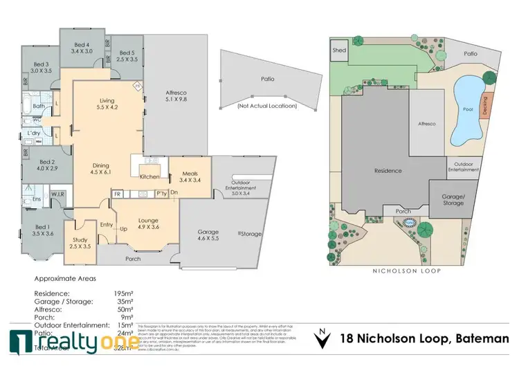 Fourth view of Homely house listing, 18 Nicholson Loop, Bateman WA 6150