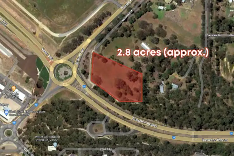 Main view of Homely land listing, 52 Busselton Bypass, Vasse WA 6280