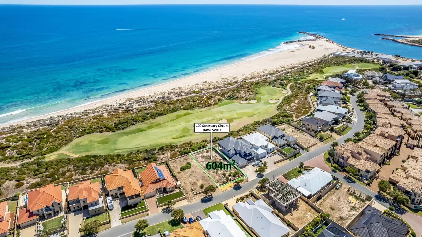 Main view of Homely land listing, 100 Sanctuary Circuit, Dawesville WA 6211