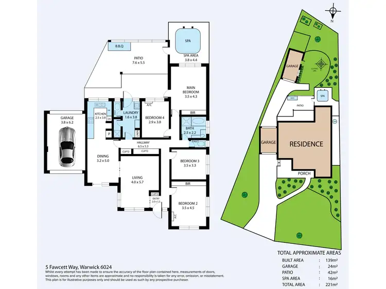 Third view of Homely house listing, 5 Fawcett Way, Warwick WA 6024