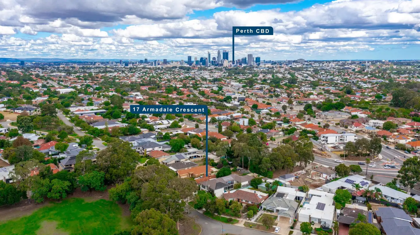 Main view of Homely house listing, 17 Armadale Crescent, Coolbinia WA 6050