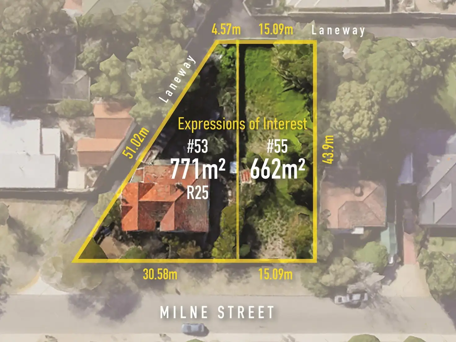 Main view of Homely land listing, 53/55 Milne Street, Bayswater WA 6053