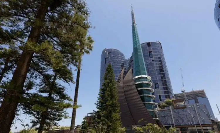 Second view of Homely apartment listing, 2009/11 Barrack Square, Perth WA 6000