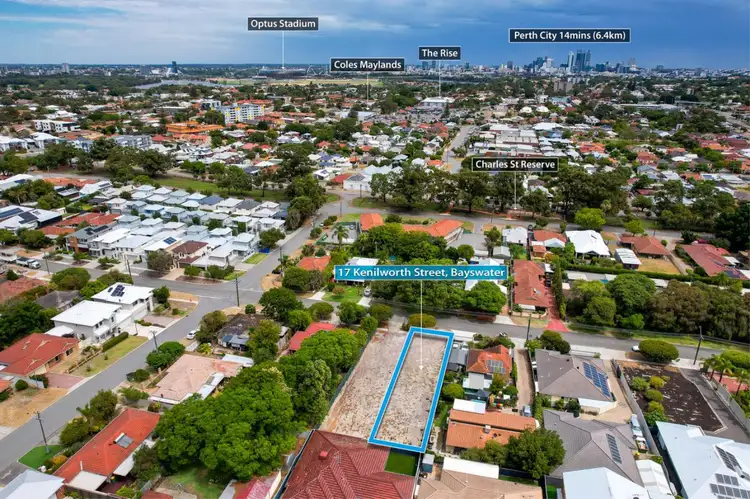 Second view of Homely land listing, 17 Kenilworth Street, Bayswater WA 6053