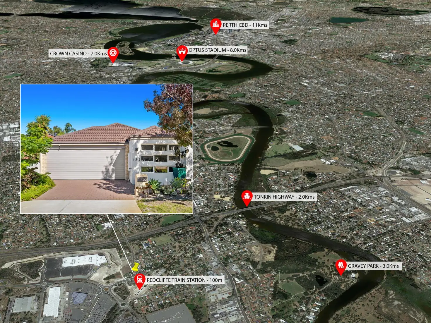 Main view of Homely house listing, 134 Central Avenue, Redcliffe WA 6104