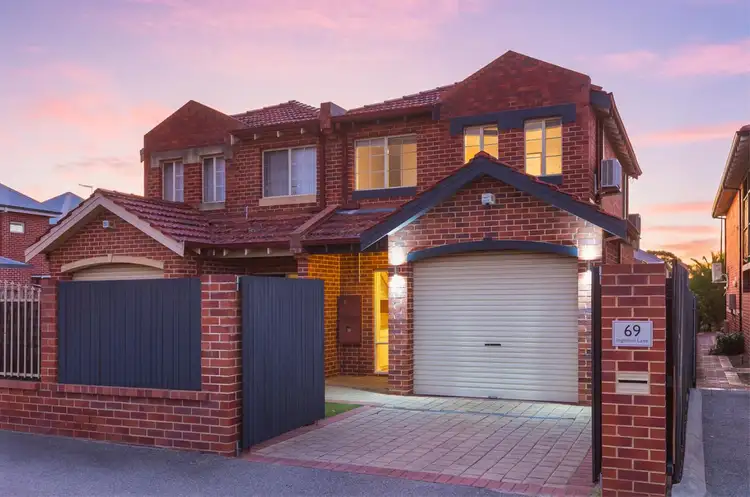 Main view of Homely townhouse listing, 69 Ingleton Lane, Mount Lawley WA 6050
