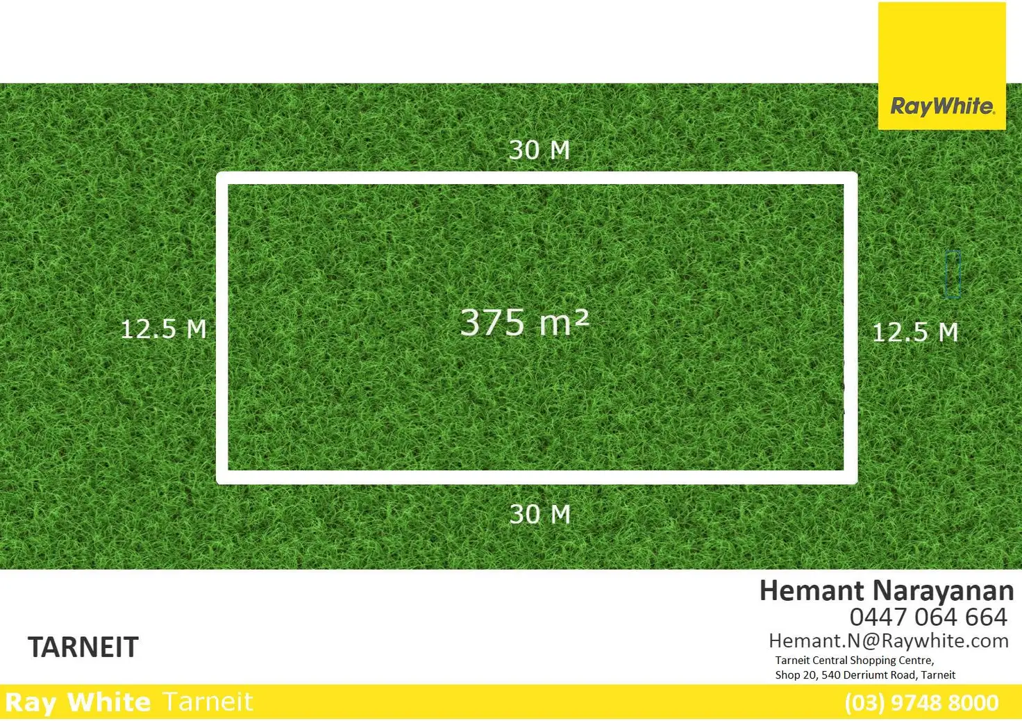 Main view of Homely land listing, Address available on request