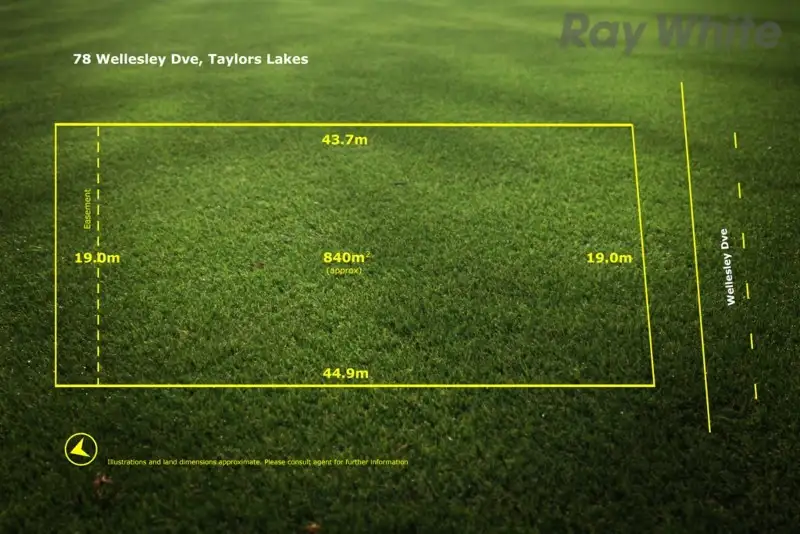 Main view of Homely land listing, 78 Wellesley Drive, Taylors Lakes VIC 3038
