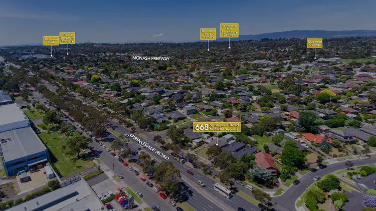 Second view of Homely house listing, 668 Springvale Road, Mulgrave VIC 3170