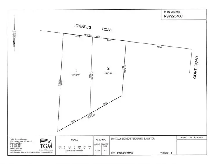 Second view of Homely land listing, Lot 2 146 Lowndes, Bannockburn VIC 3331