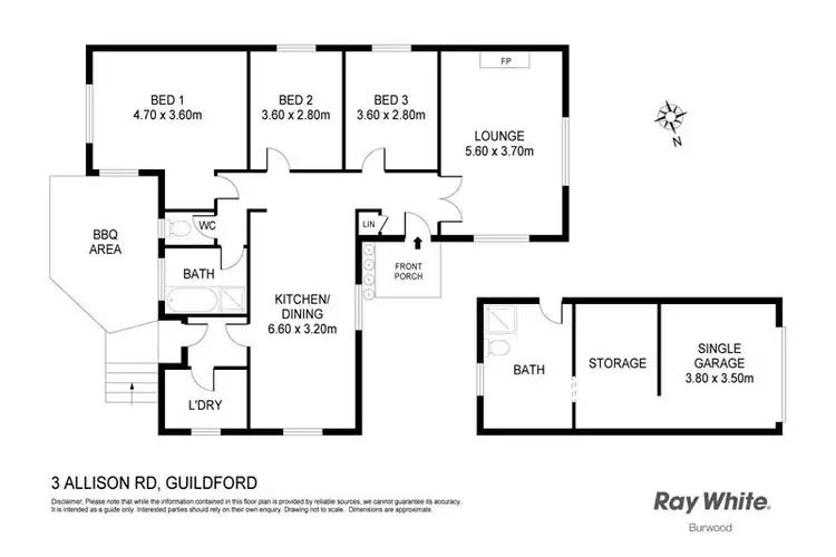 Third view of Homely house listing, 3 Allison Road, Guildford NSW 2161