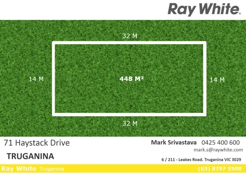 Main view of Homely land listing, 71 Haystack Drive, Truganina VIC 3029
