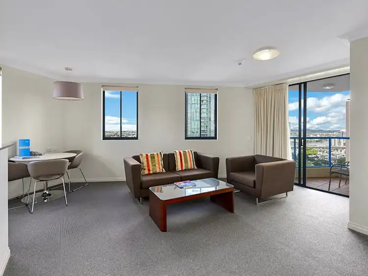 Second view of Homely apartment listing, 2305-06/570 Queen Street, Brisbane QLD 4000
