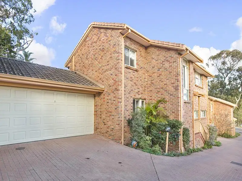 Main view of Homely townhouse listing, 2/345 Box Road, Sylvania NSW 2224