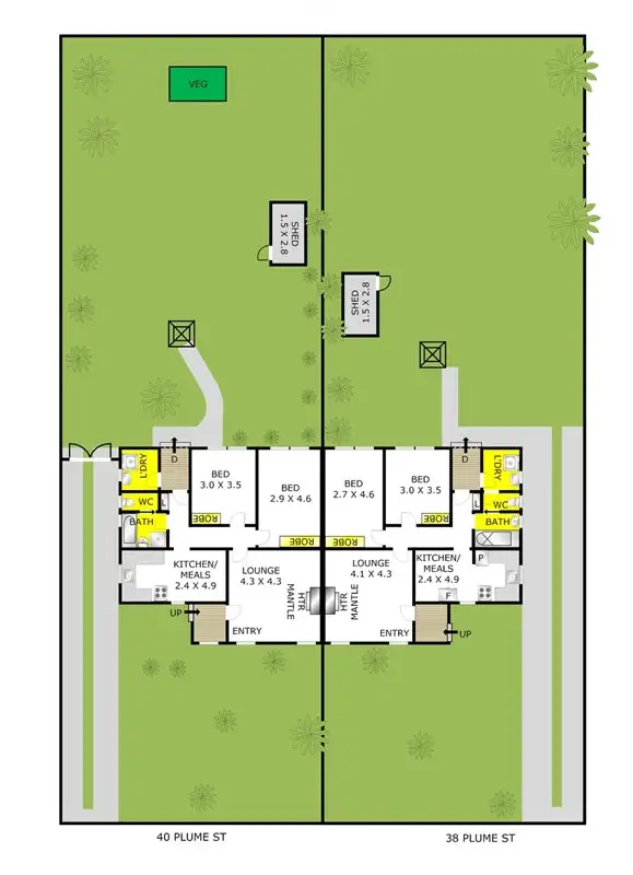 38 and 40 Plume Street, Norlane VIC 3214
