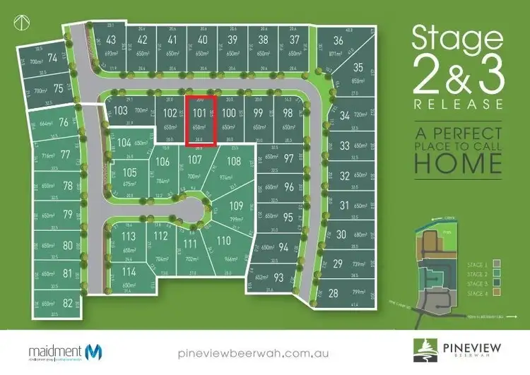 Lot 101 Featherwood Crescent, Beerwah QLD 4519