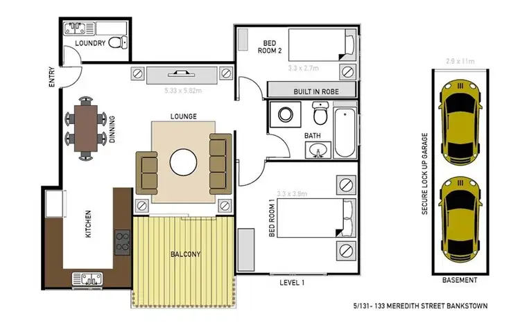 Second view of Homely unit listing, 5/131-133 Meredith Street, Bankstown NSW 2200