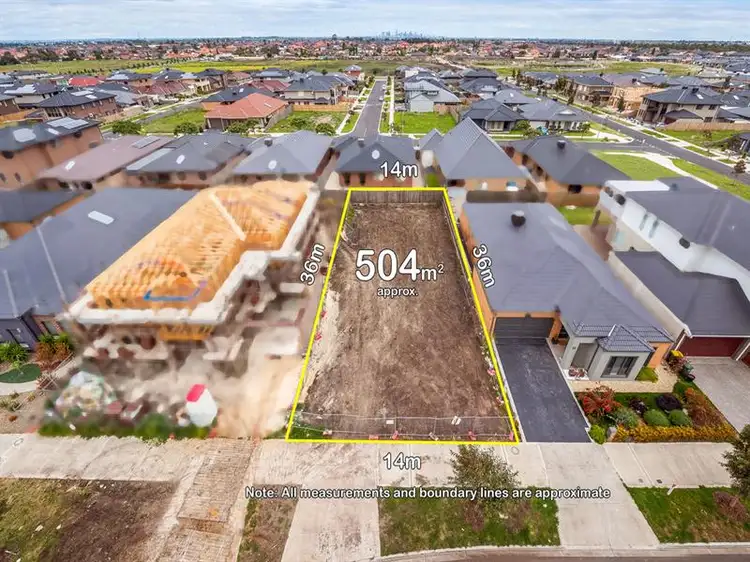 Main view of Homely land listing, 25 Keane Crescent, Lalor VIC 3075