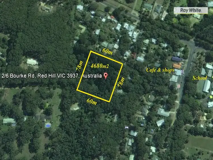 Main view of Homely land listing, 2-6 Bourke Road, Red Hill VIC 3937