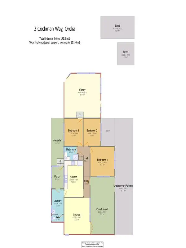 Seventh view of Homely house listing, 3 Cockman Way, Orelia WA 6167