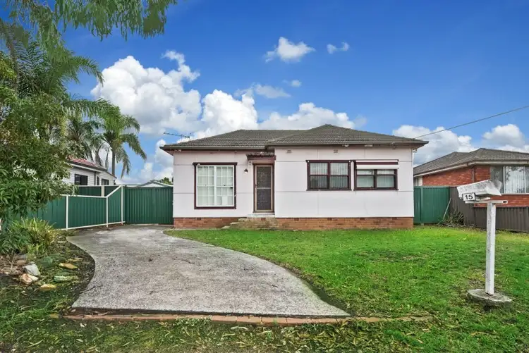 Main view of Homely house listing, 15 First Avenue, Macquarie Fields NSW 2564