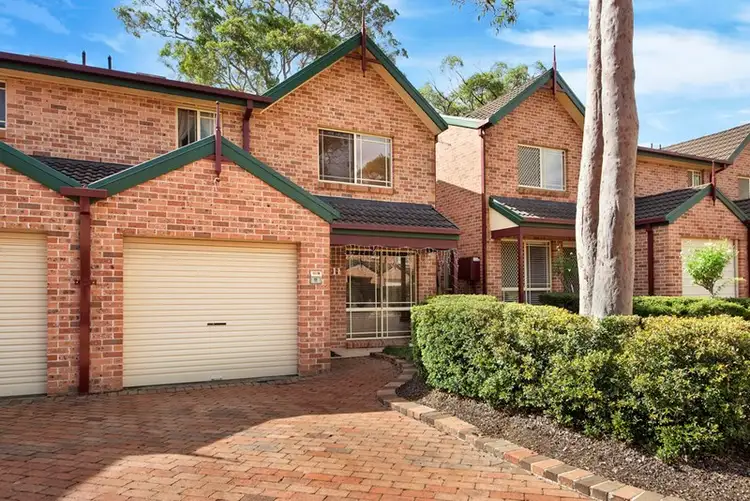 Main view of Homely townhouse listing, 11/11 Owen Jones Row, Menai NSW 2234