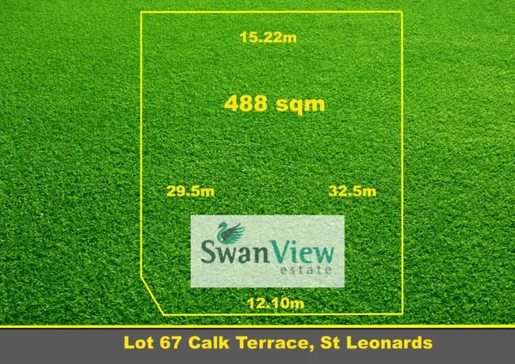 Main view of Homely land listing, Lot 67 Calk Terrace, St Leonards VIC 3223