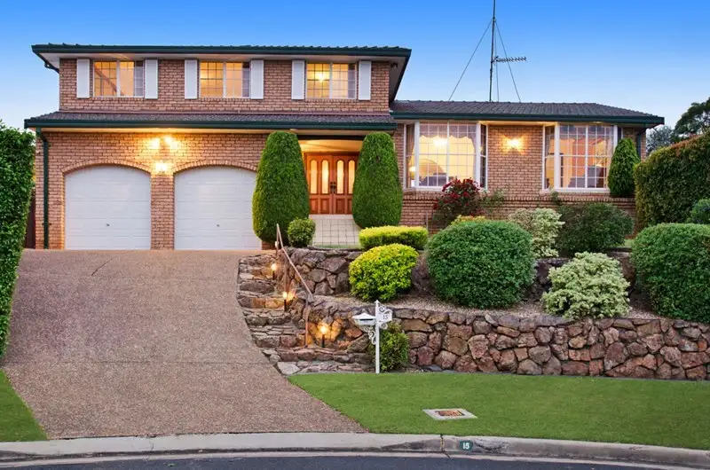 Main view of Homely house listing, 15 Kelly Close, Baulkham Hills NSW 2153