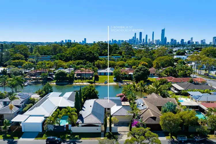 Main view of Homely house listing, 5 Bombala Street, Broadbeach Waters QLD 4218