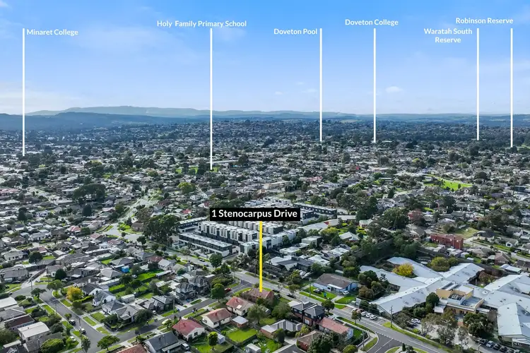 Second view of Homely house listing, 1 Stenocarpus Drive, Doveton VIC 3177