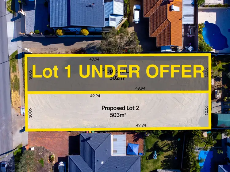 Main view of Homely land listing, LOT Proposed 1, 413 North Beach Road, Karrinyup WA 6018
