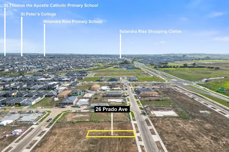Third view of Homely land listing, LOT 2005, 26 Prado Avenue, Clyde North VIC 3978