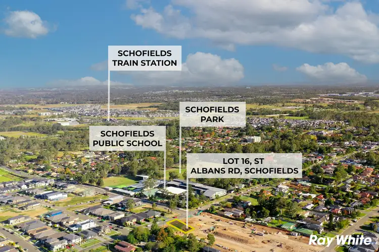 Main view of Homely land listing, LOT Lot, 16 St Albans Road, Schofields NSW 2762