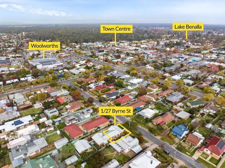 Second view of Homely house listing, 1/27 Byrne Street, Benalla VIC 3672